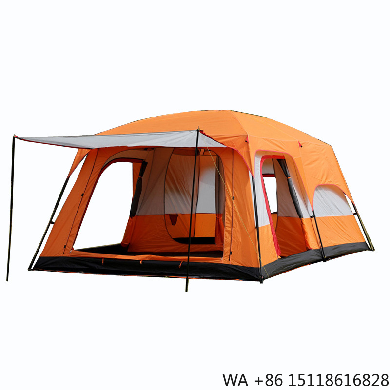 Bedroom Furniture - Outdoor Camping Tent with Two Bedrooms