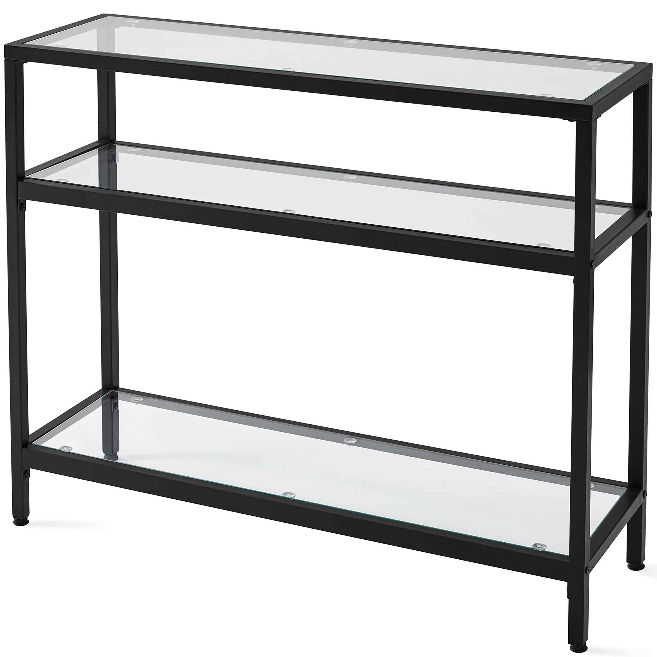 Tables - Console Table, Metal Frame and Tempered