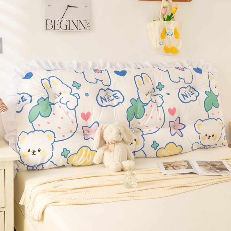 Bedroom Cute Tatami Long Pillo - Headboard Cushion Backrest Tatami ulasan dan harga