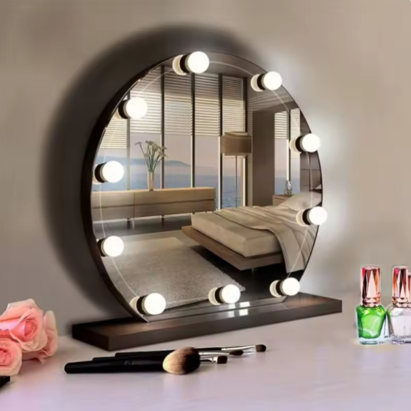 Hollywood Makeup Vanity Lamp D - Dressing Table Vanity With Lighted Mirror ulasan dan harga