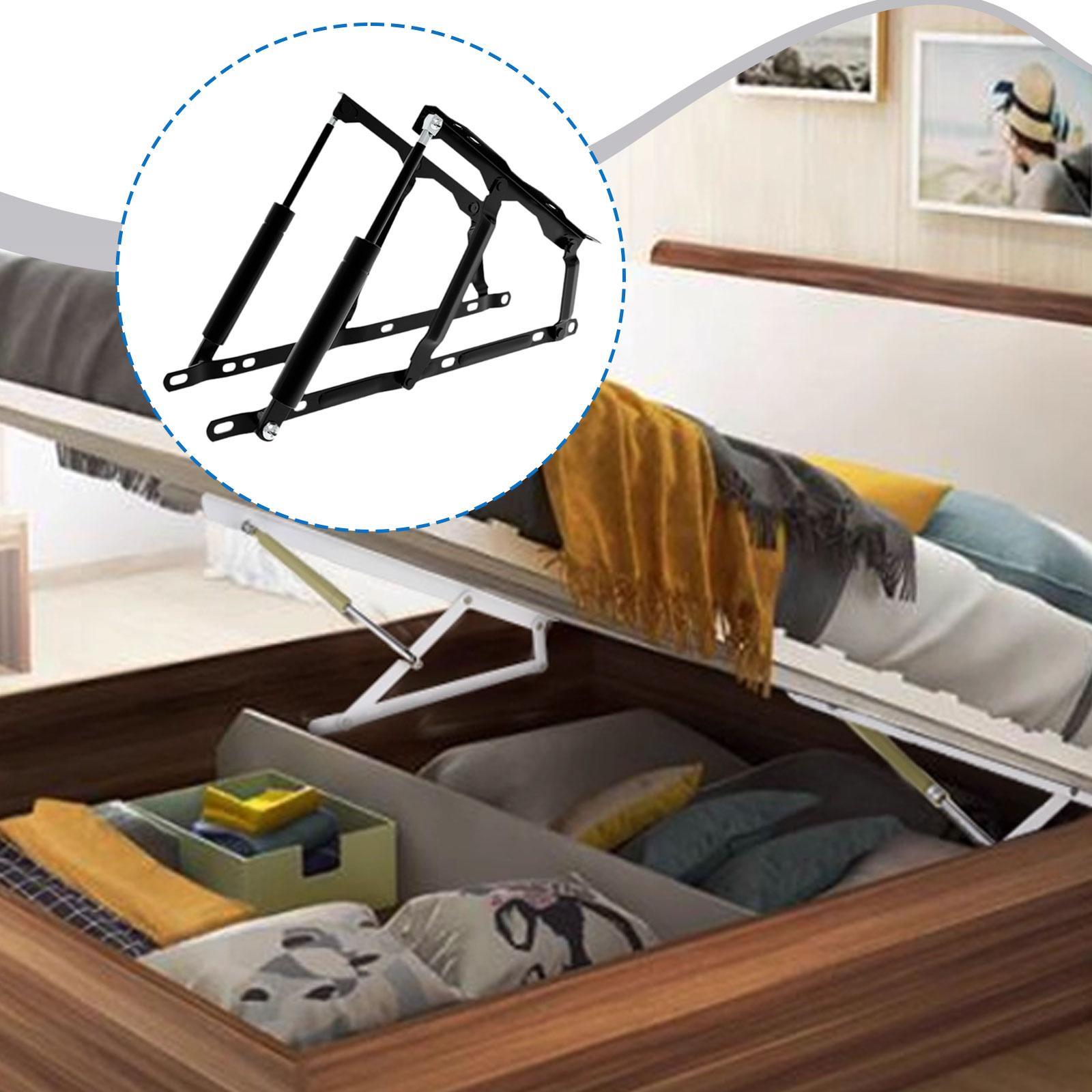 2Pcs Bed Lift Mechanism Hydrau - Gas Lift Storage Bed Hydraulic ulasan dan harga
