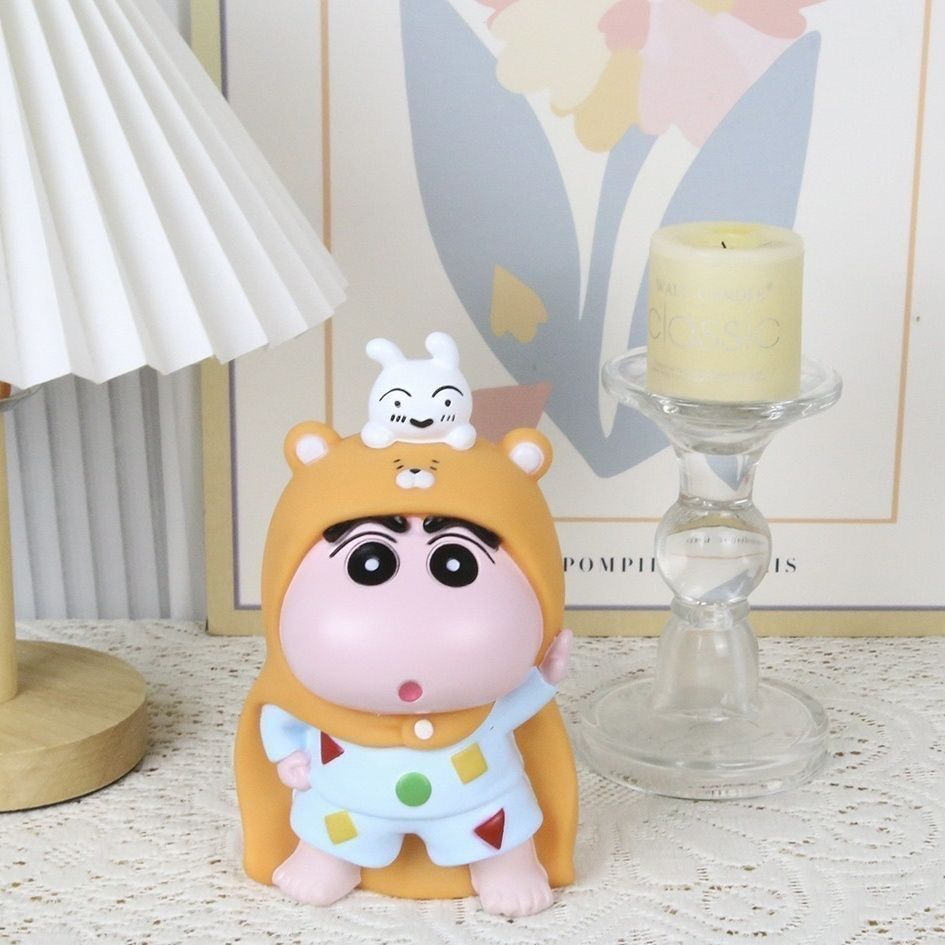 Cloak Shin-Chan Piggy Bank Dor - Bedroom Furniture ulasan dan harga