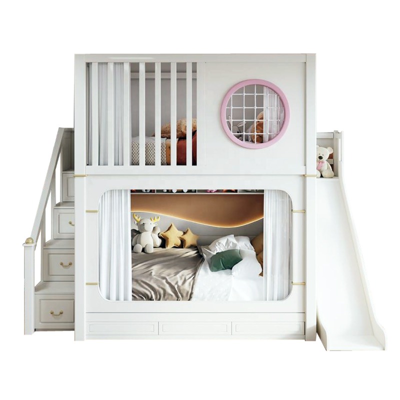 Kids' Bunk Beds with Slide and - Bunk Bed With Stairs And Slide ulasan dan harga
