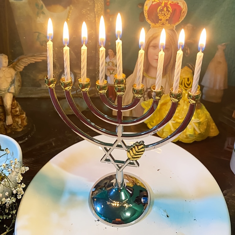 Hanukkah Menorah 9 Branch Cand - Tables ulasan dan harga
