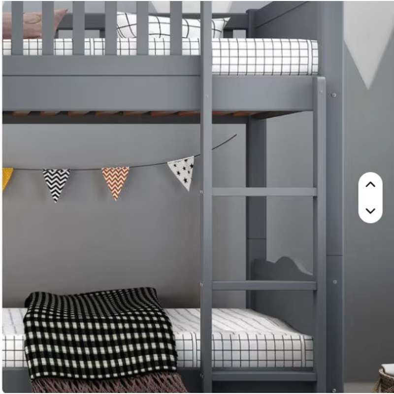 Hot Sell Furniture Double Bed  - Bunk Bed With Stairs And Slide ulasan dan harga