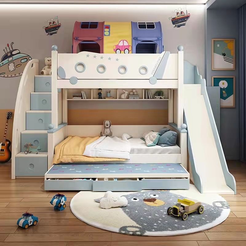 High Quality Wooden Princess S - Bunk Bed With Stairs And Slide ulasan dan harga