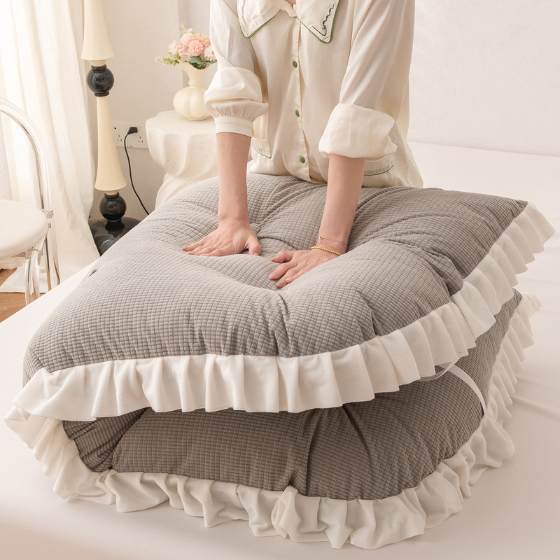 Ruffled Headboard Pillow Lumba - Headboard Cushion Backrest Tatami ulasan dan harga