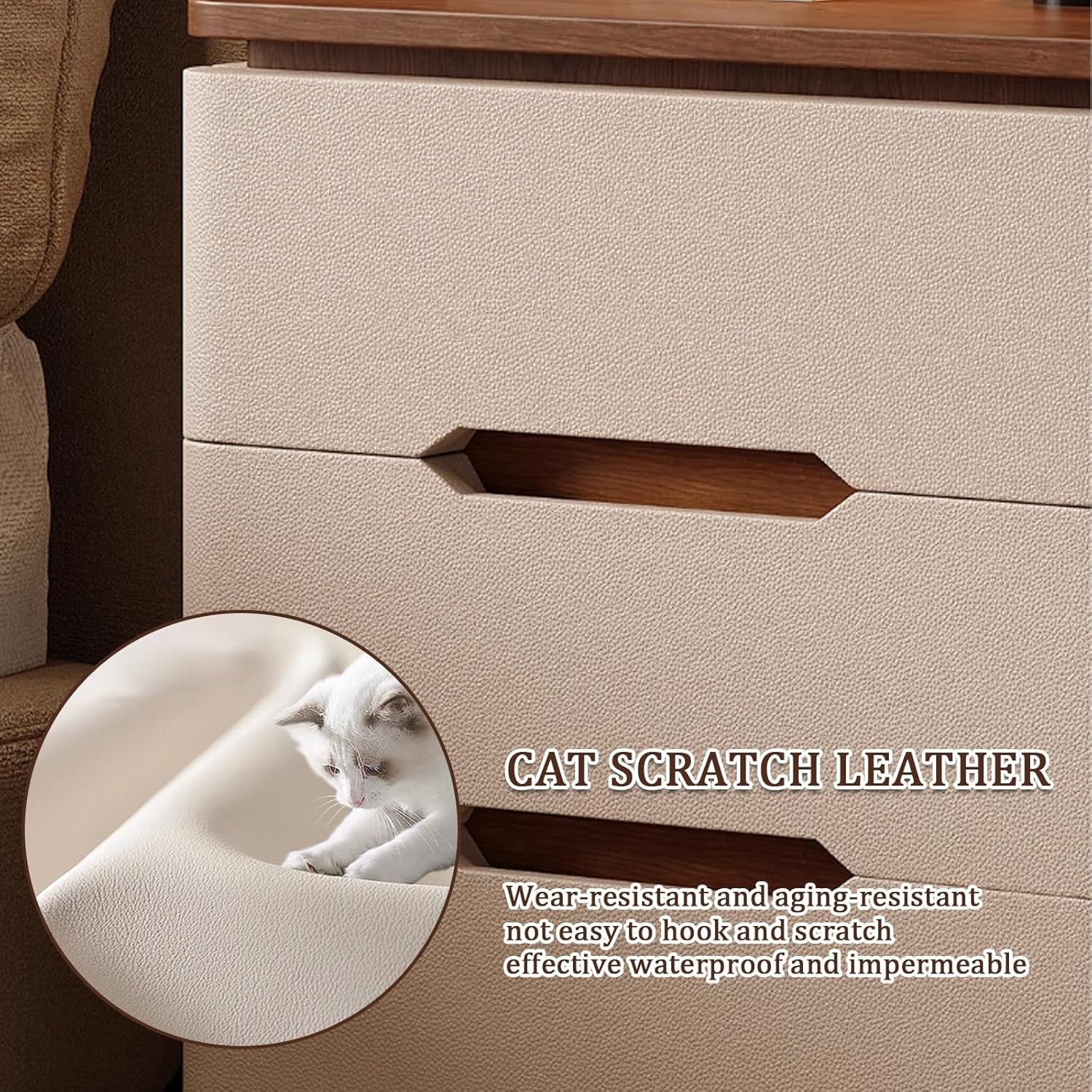 Bed Side Tables Bedroom, Night - Solid Wood Nightstand 2 Drawers ulasan dan harga